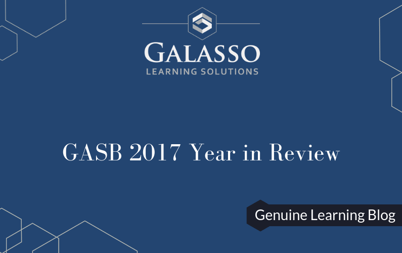 GASB 2017 Year in Review