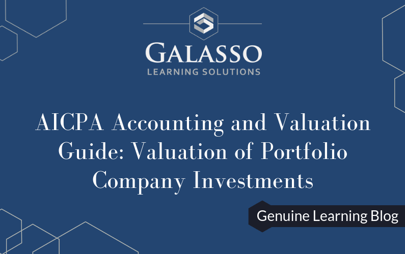 AICPA Accounting and Valuation Guide: Valuation of Portfolio Company Investments