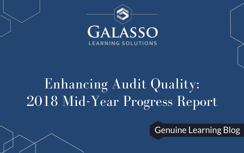Enhancing Audit Quality: 2018 Mid-Year Progress Report