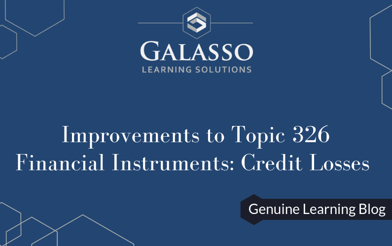 Credit Losses – Improvements to Topic 326