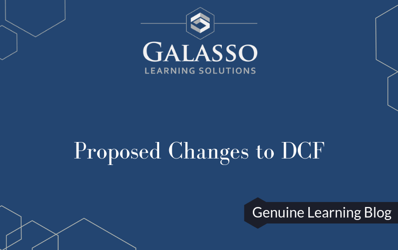 Proposed Changes to DCF