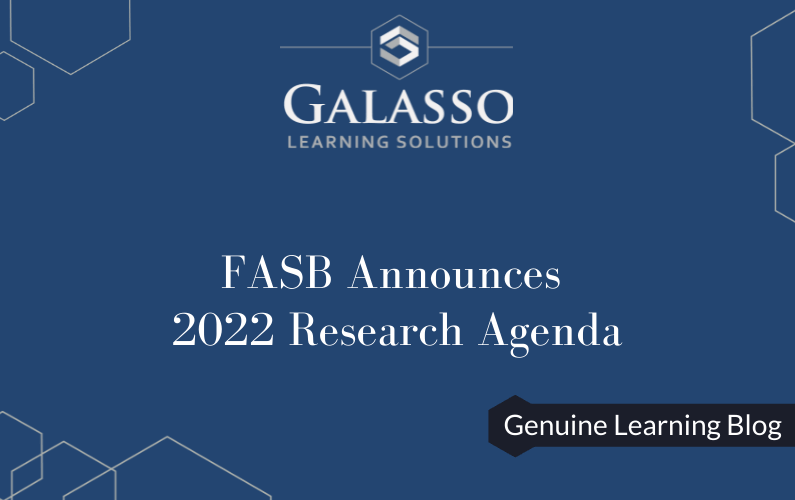 FASB Announces 2022 Research Agenda