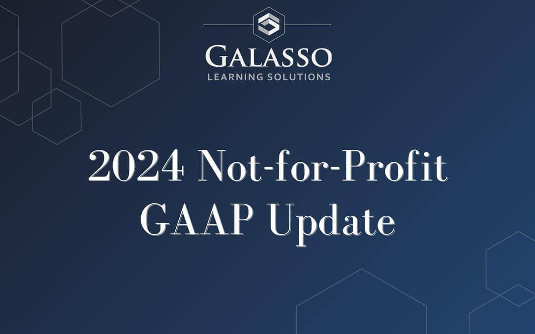 2024 Not-for-Profit GAAP Update