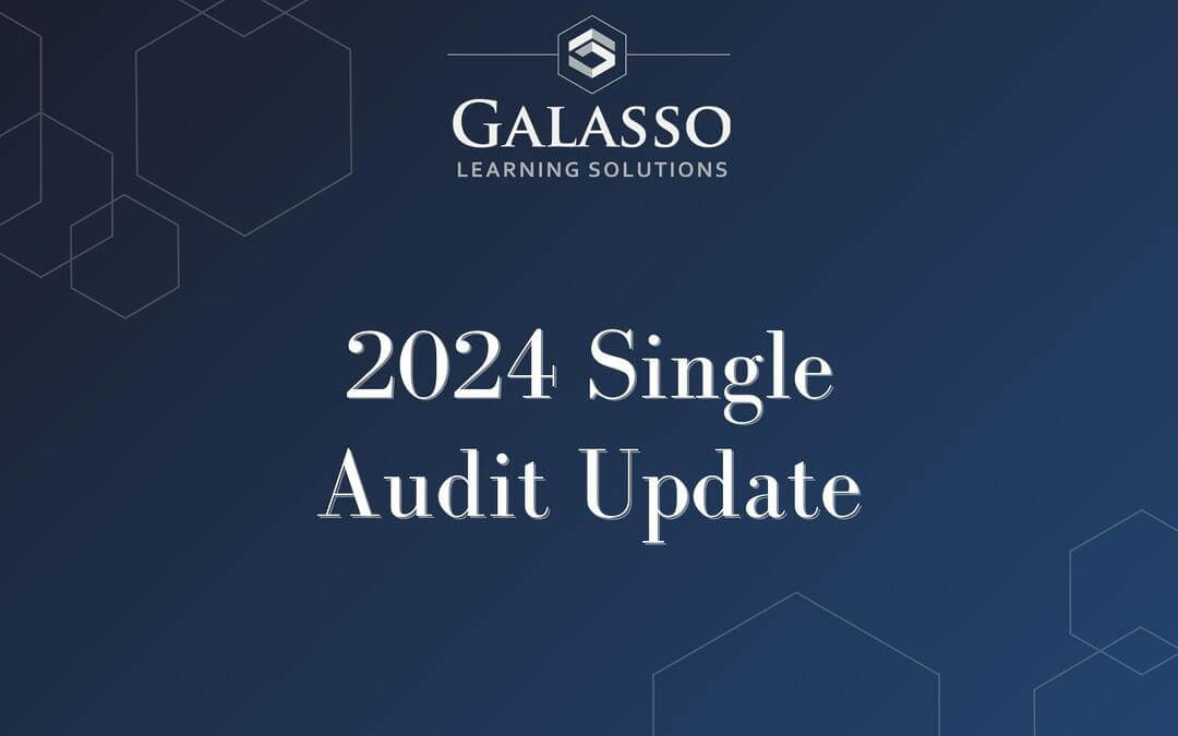 2024 Single Audit Update