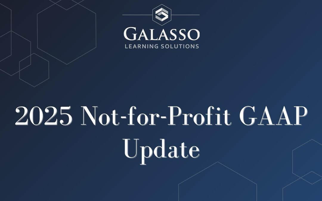 2025 Not-for-Profit GAAP Update