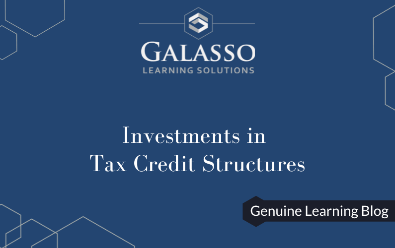Investments in Tax Credit Structures