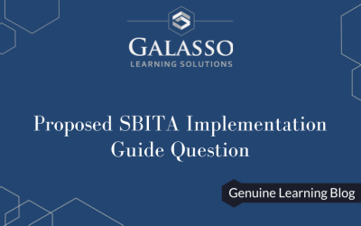 Proposed SBITA Implementation Guide Question