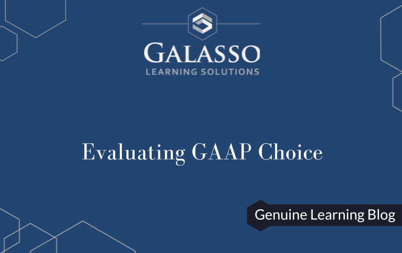 Evaluating GAAP Choice