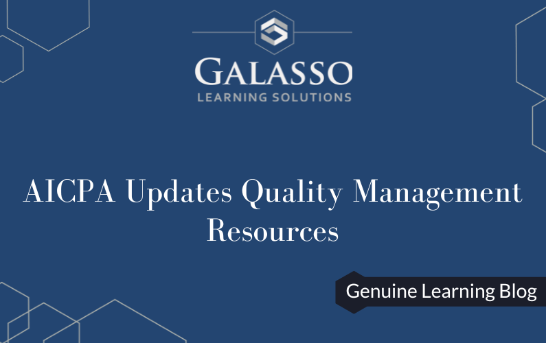 AICPA Updates Quality Management Resources