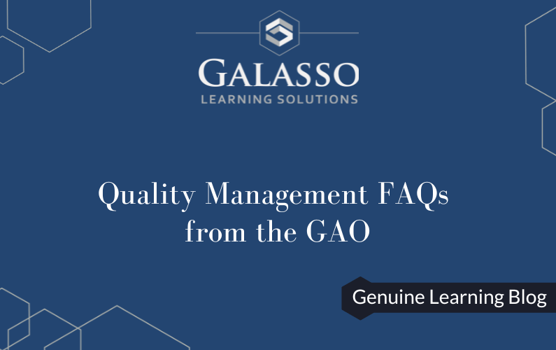 Quality Management FAQs from the GAO