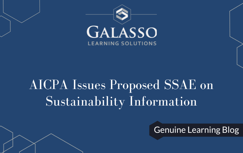 AICPA Issues Proposed SSAE on Sustainability Information