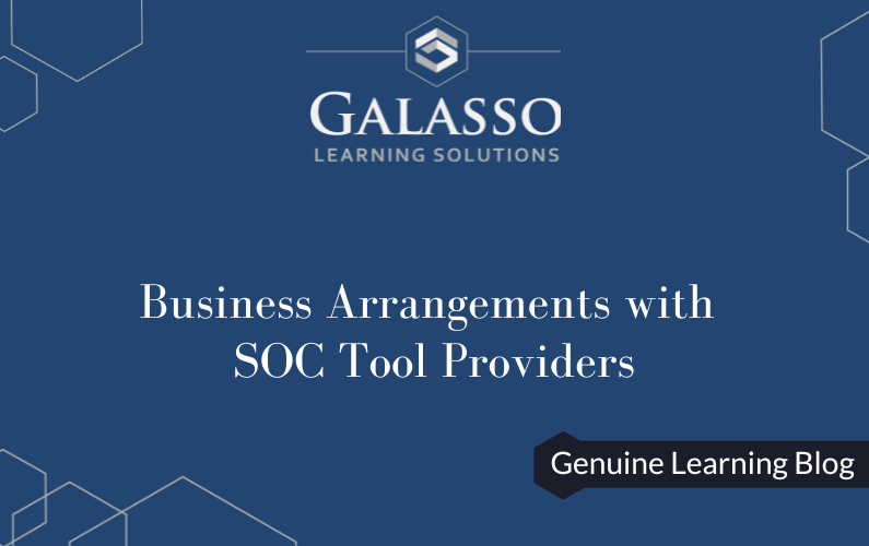 Business Arrangements with SOC Tool Providers