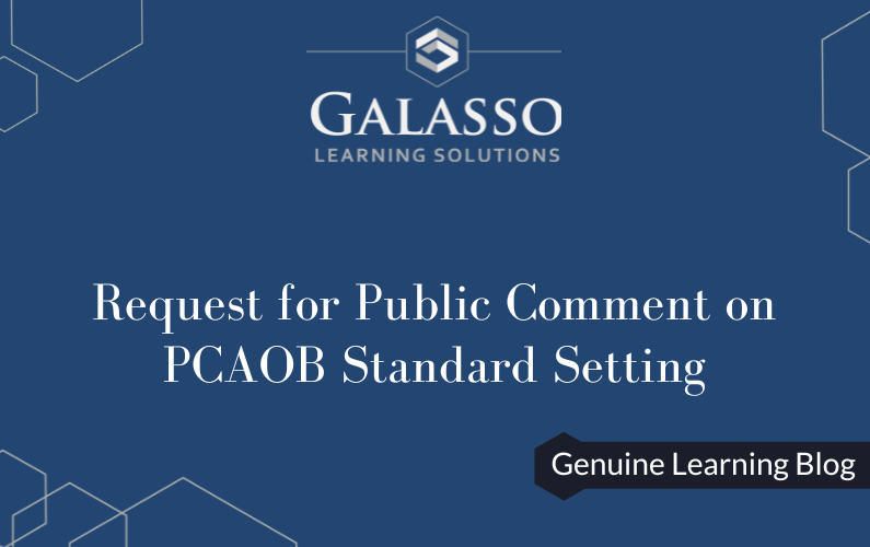 Request for Public Comment on PCAOB Standard Setting