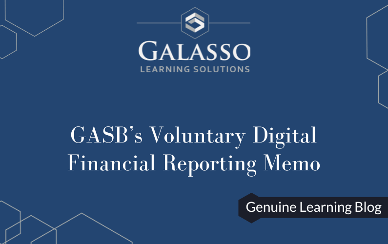 GASB’s Voluntary Digital Financial Reporting Memo