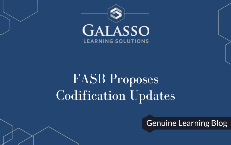 FASB Proposes Codification Updates
