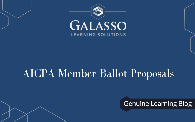AICPA Member Ballot Proposals