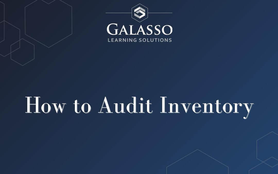 How to Audit Inventory