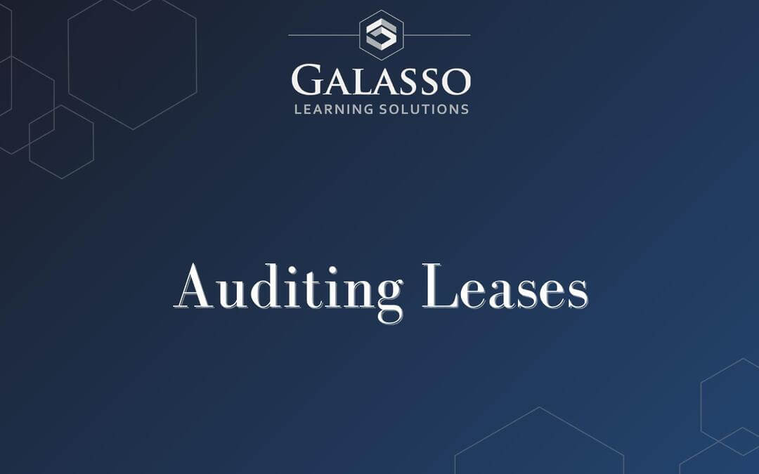 Auditing Leases