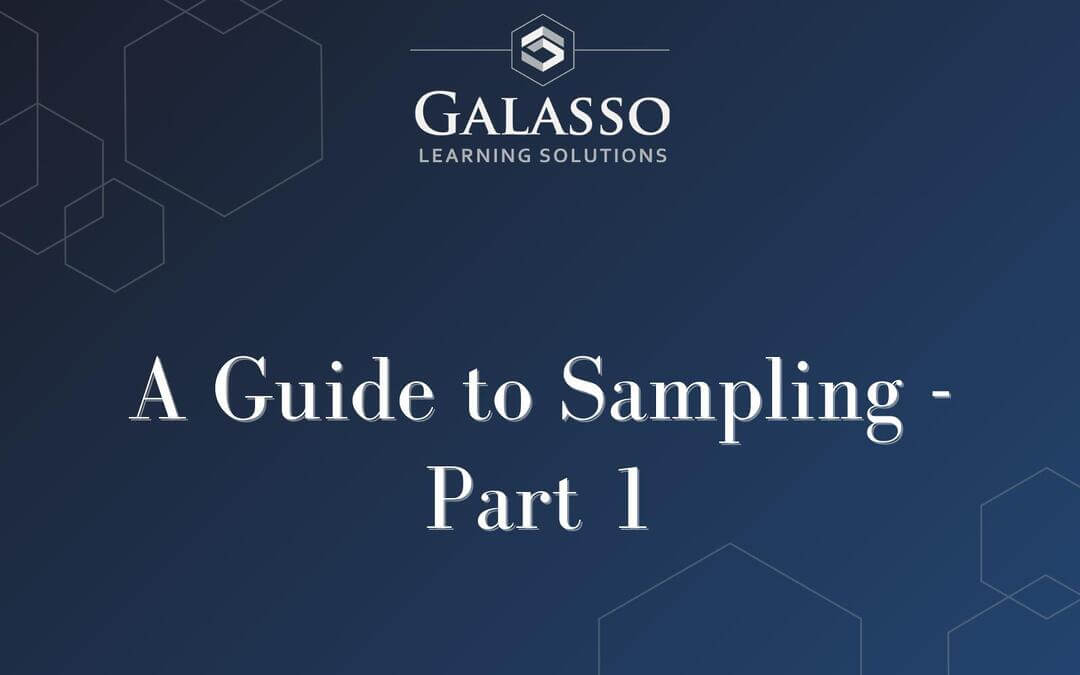 A Guide to Sampling – Part 1