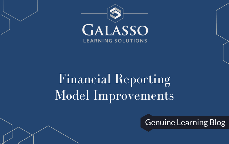 Financial Reporting Model Improvements